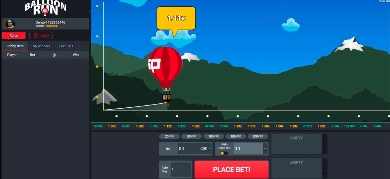 Balloon Run gameplay