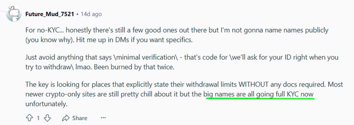 no-KYC warning Future_Mud_7521